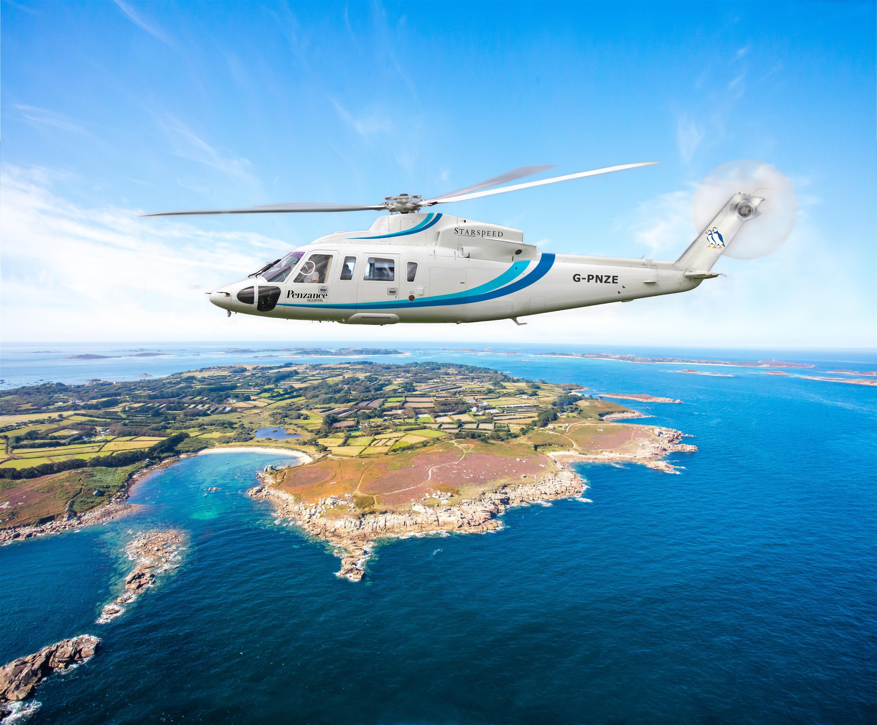 By Helicopter - Direct to Tresco