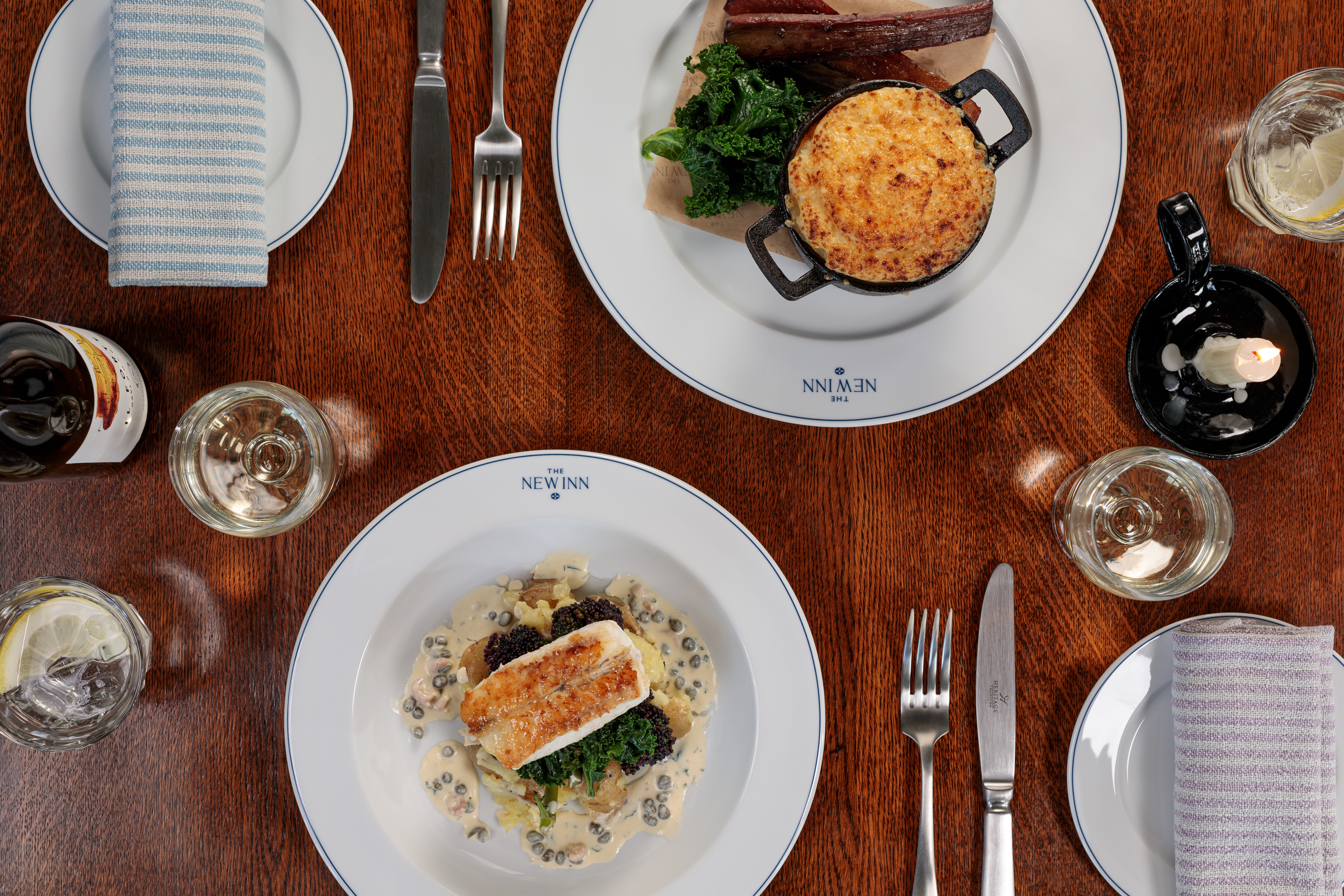 The New Inn Tresco Catch of the Day and Shepherds Pie David Butler