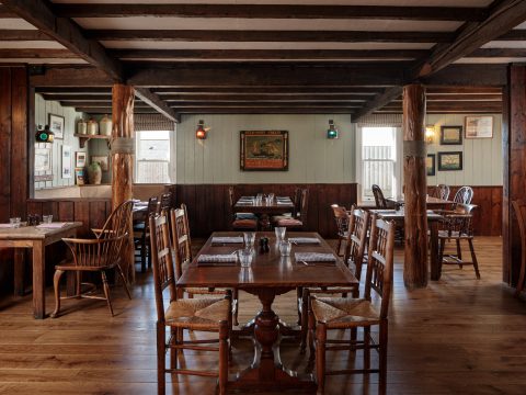 The New Inn Tresco Driftwood Bar David Butler 2