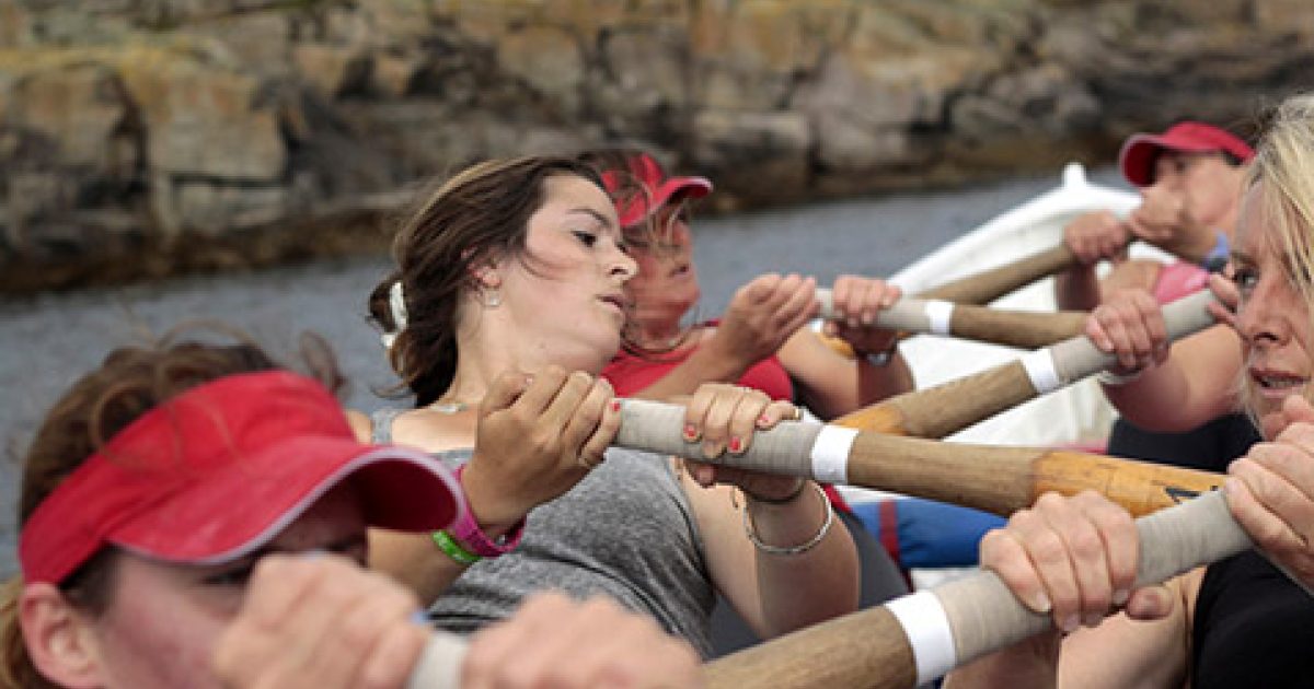 Extreme Rowing! The World Pilot Gig Championships 2013 | Tresco Island