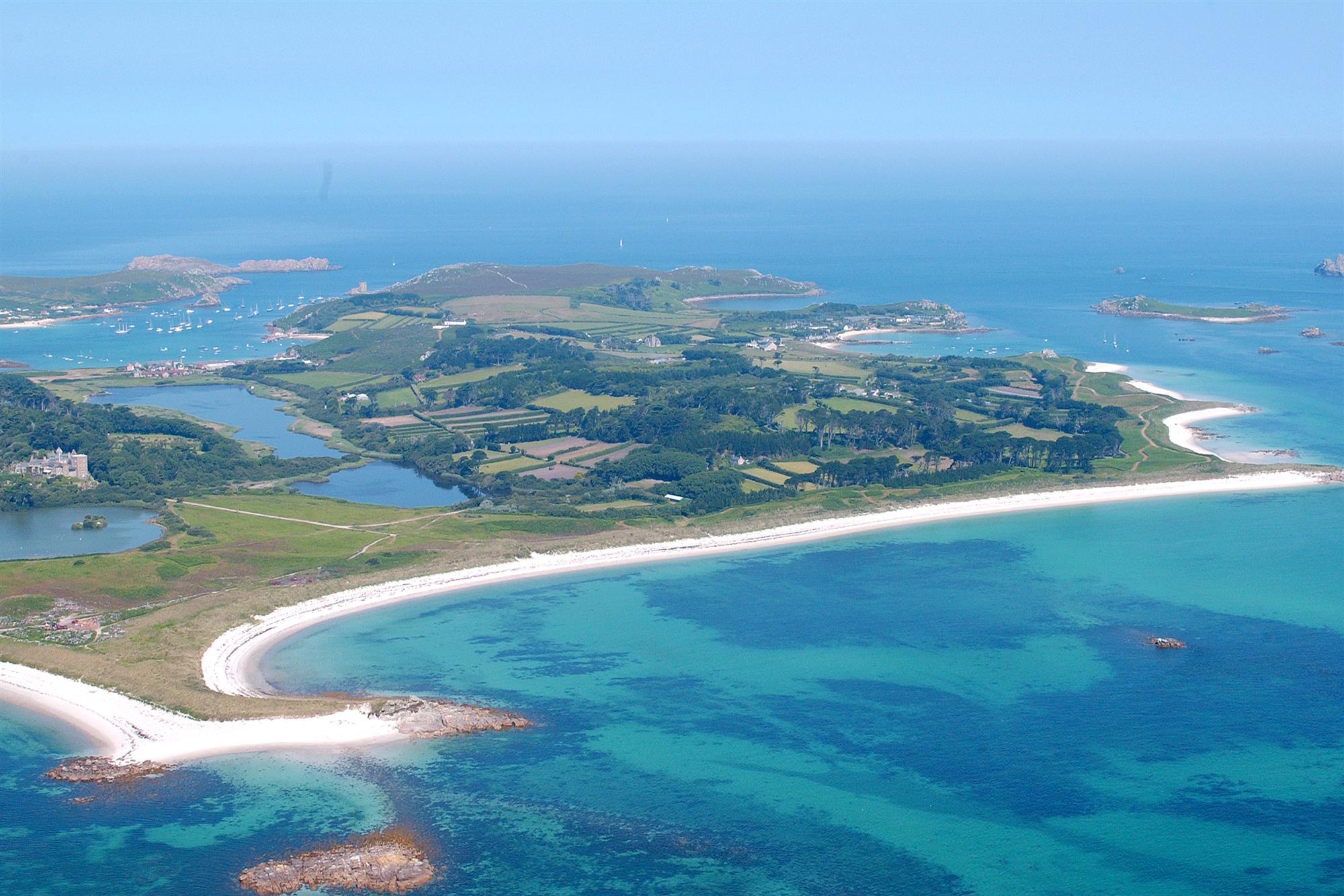 Tresco Island Aerial
