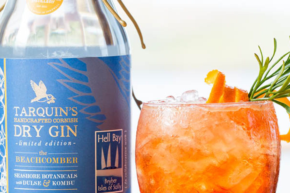 Tarquin's Hell Bay Gin Gin from Tresco, Isles of Scilly Tresco Island