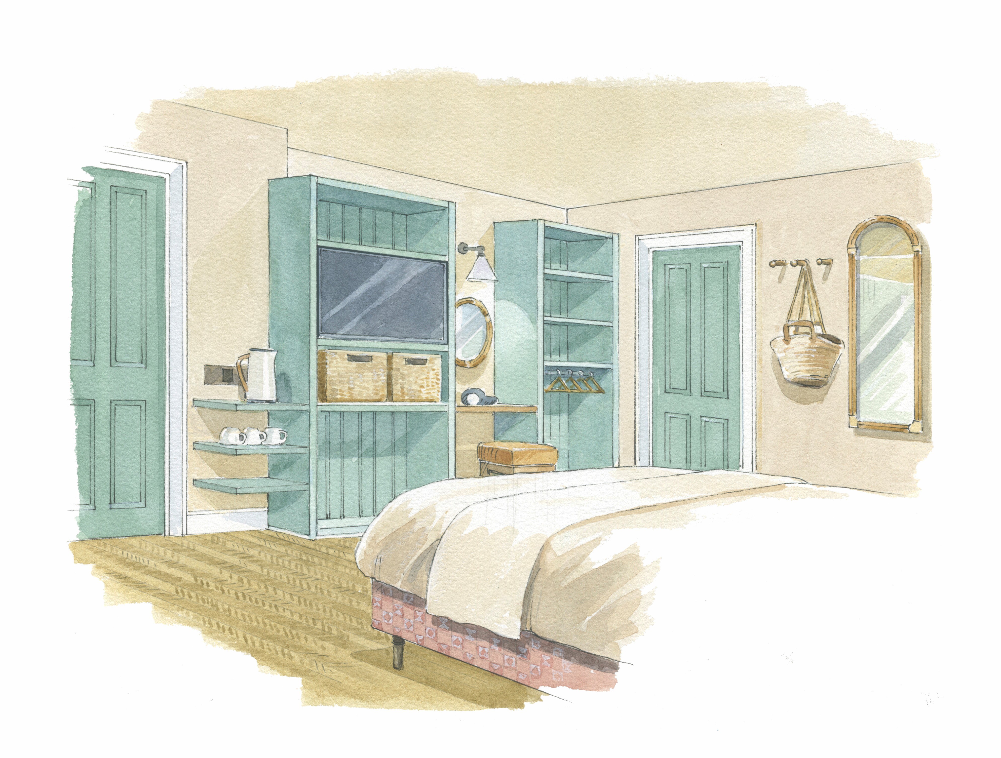 New Inn Visuals Bedroom 2